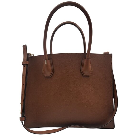 Michael Kors Studio Mercer Large Tote Bag Acorn - Picture 3 of 15